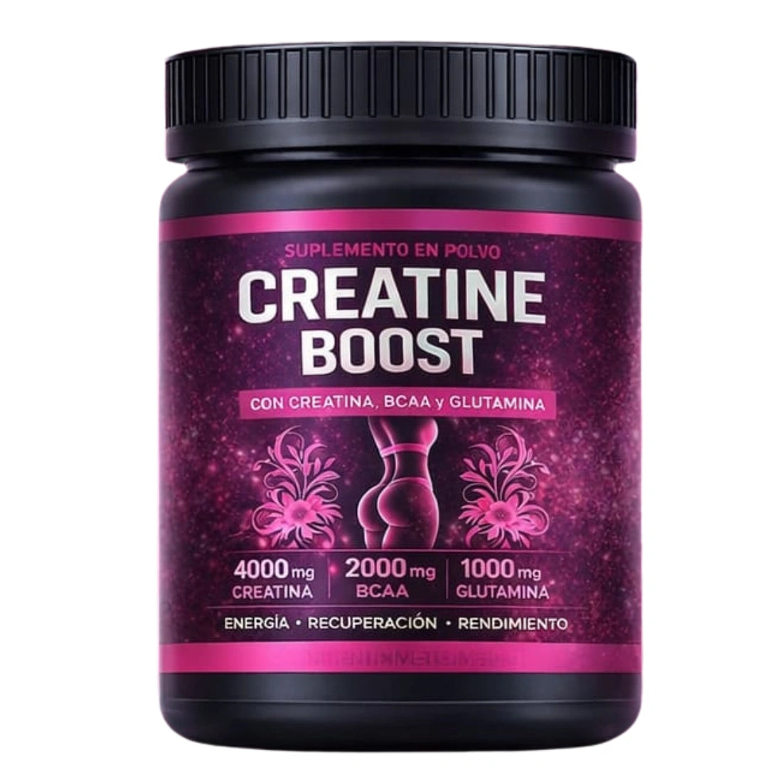 Creatina Boost 600g + Gotas Metabólicas de Regalo