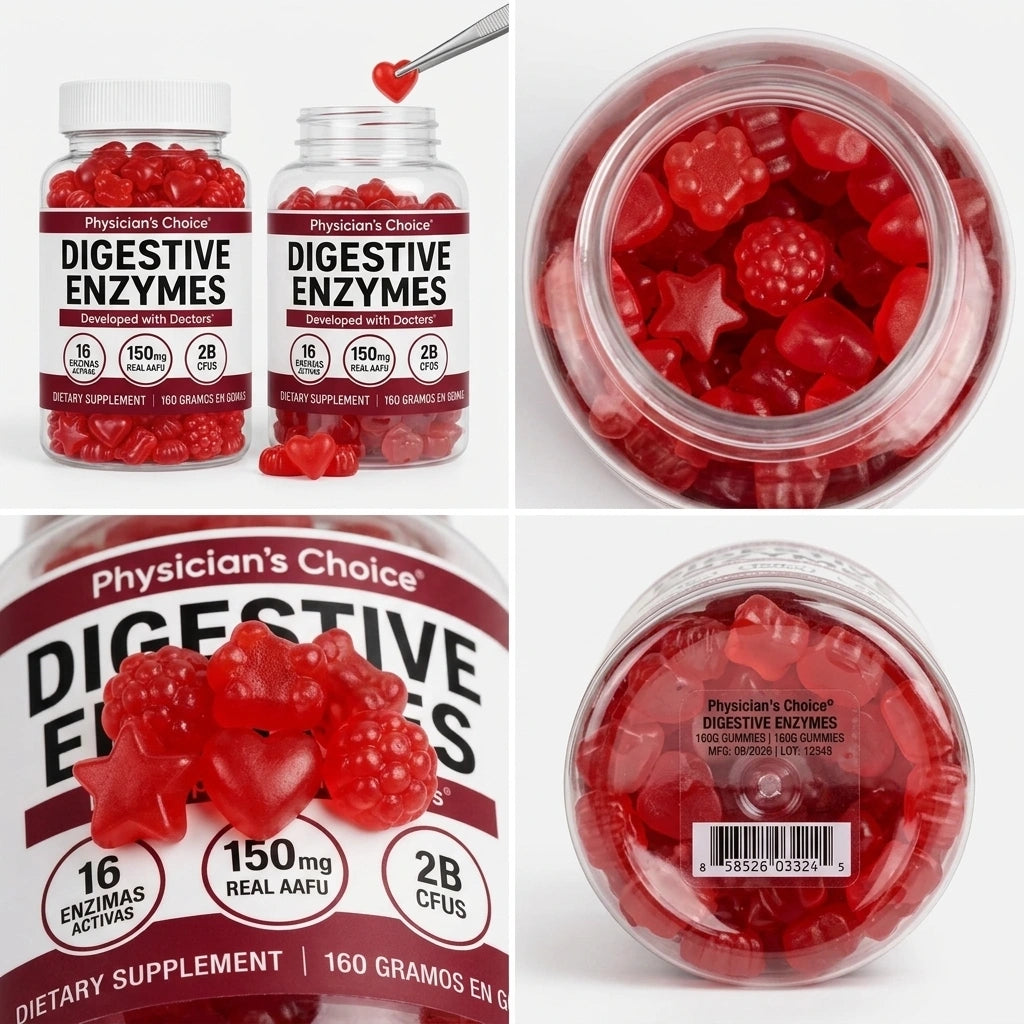 GOMAS ENZIMAS DIGESTIVAS