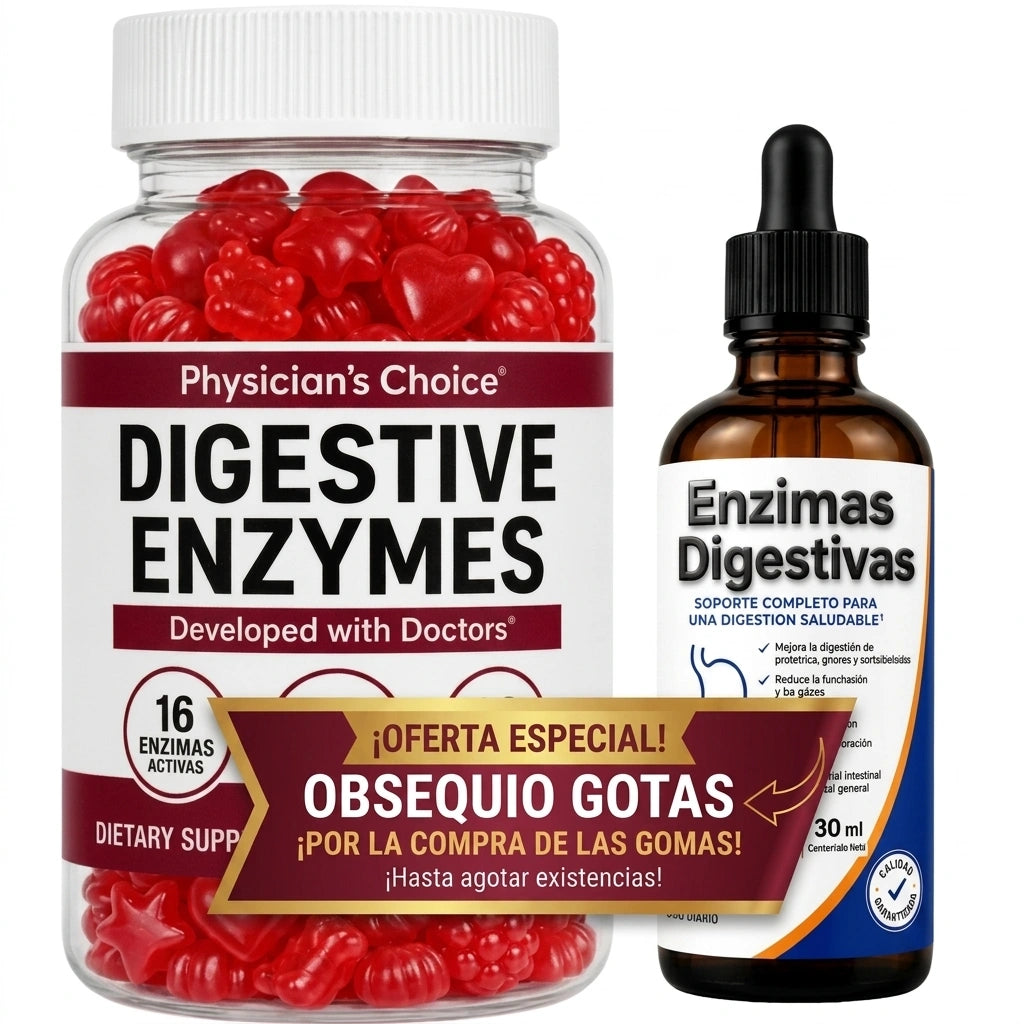 GOMAS ENZIMAS DIGESTIVAS